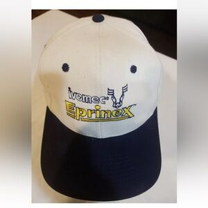 Vintage Ivomec Eprinex Mens snapback trucker hat Farmer Dairy Embroidered Cap.